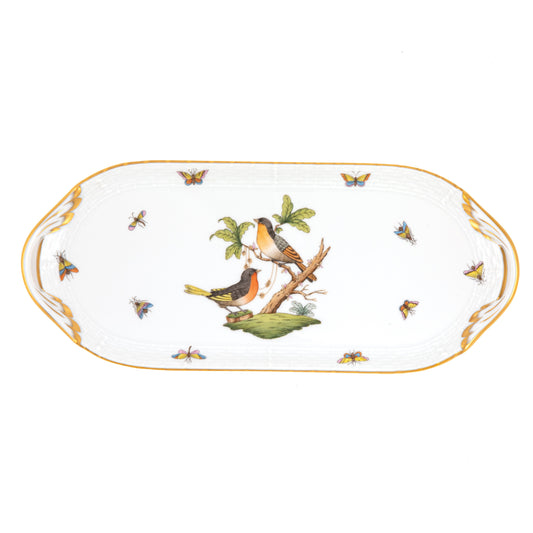 Herend Rothschild Bird Sandwich Tray