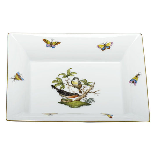 Herend Rothschild Bird Jewerly Tray