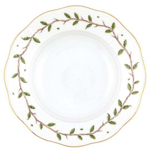 Herend Rothschild Garden RIm Soup Plate