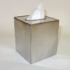 Frosted Gold Trimmed Tissue Box