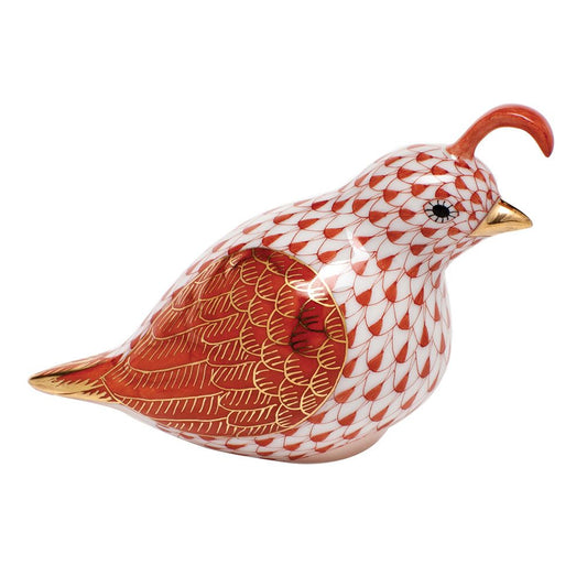 Herend California Quail Chocolate