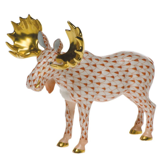 Herend Standing Moose