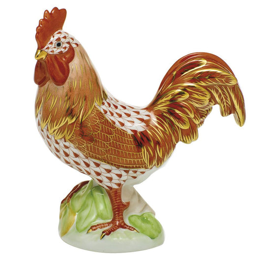 Herend Proud Rooster Raspberry