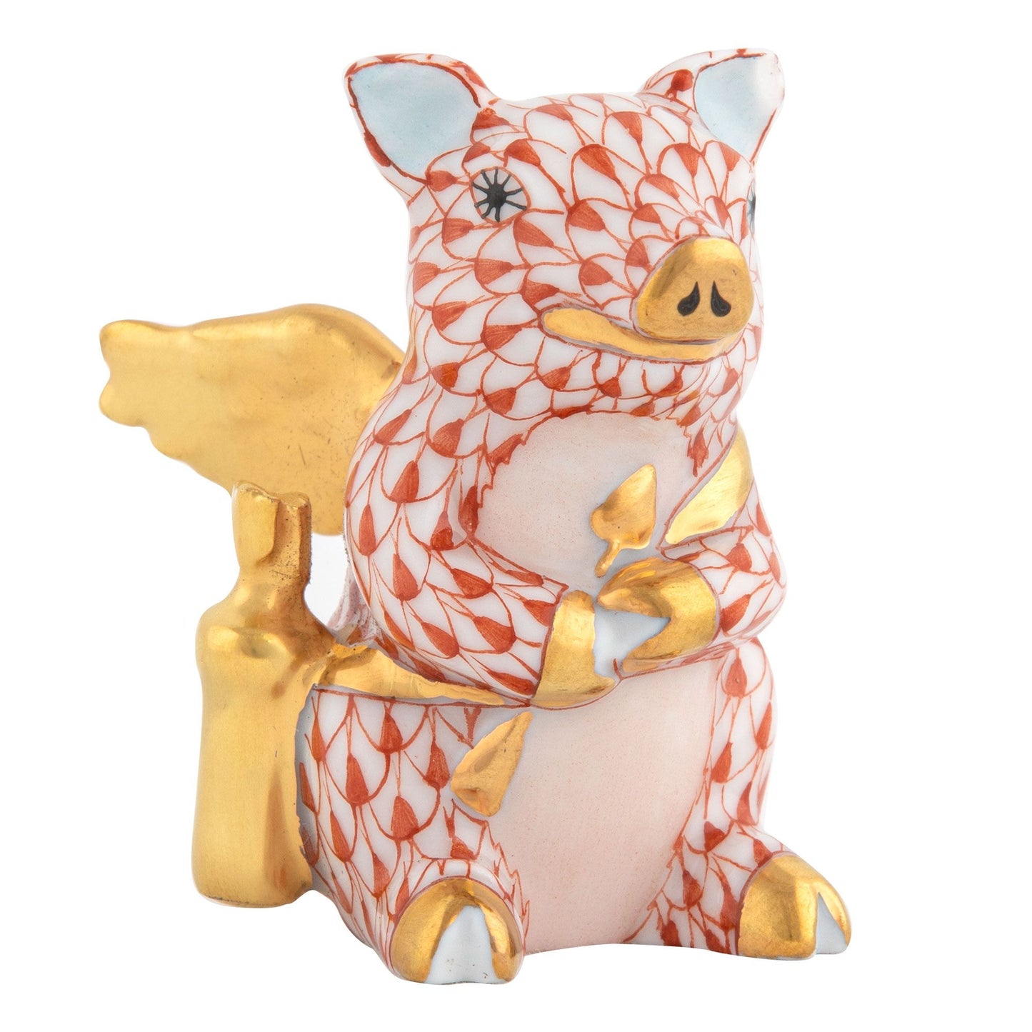 Herend Cupid Piggy