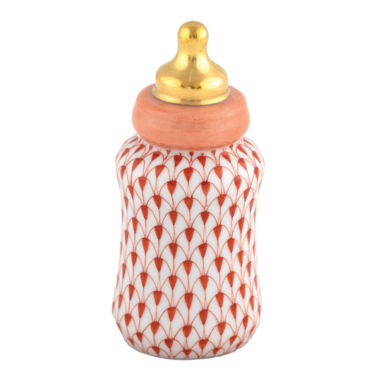Herend Baby Bottle Green