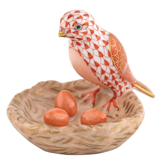 Herend Bird with Nest