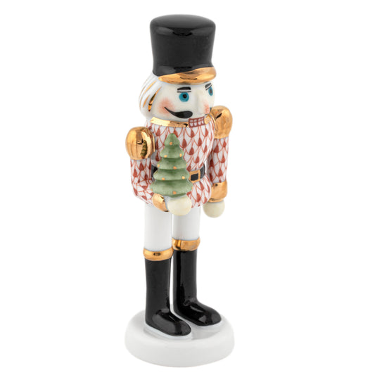 Herend Nutcracker with Christmas Tree