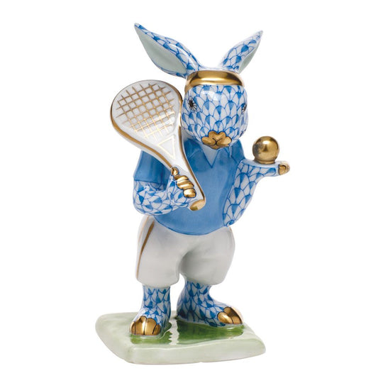 Herend Tennis Bunny Blue