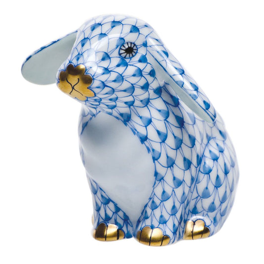 Herend Sitting Lop Ear Bunny