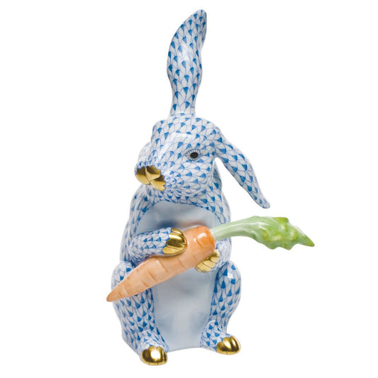 Herend Large Bunny with Carrot
