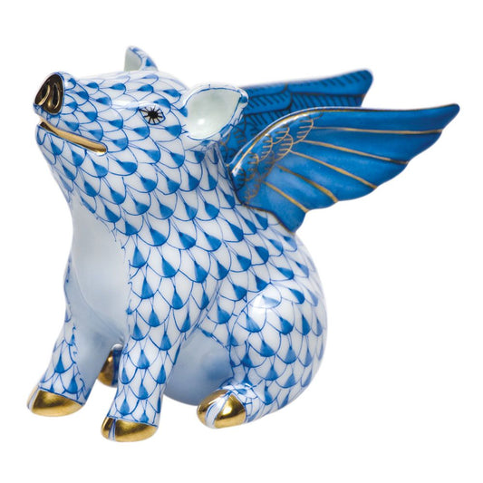 Herend When Pigs Fly Raspberry