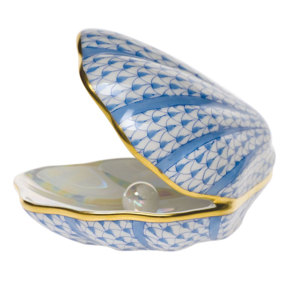 Herend Oyster with Pearl
