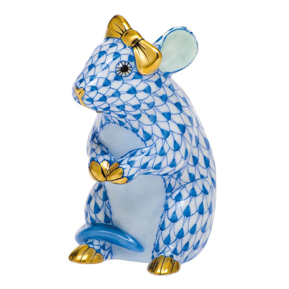 Herend Mouse with a Bow