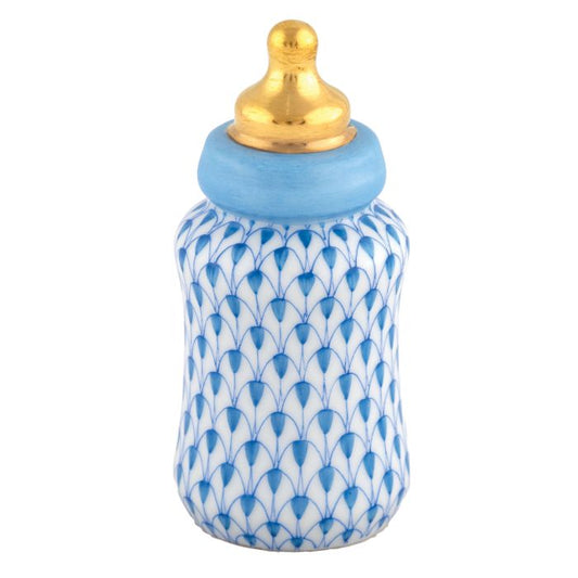 Herend Baby Bottle Green