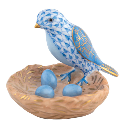 Herend Bird with Nest