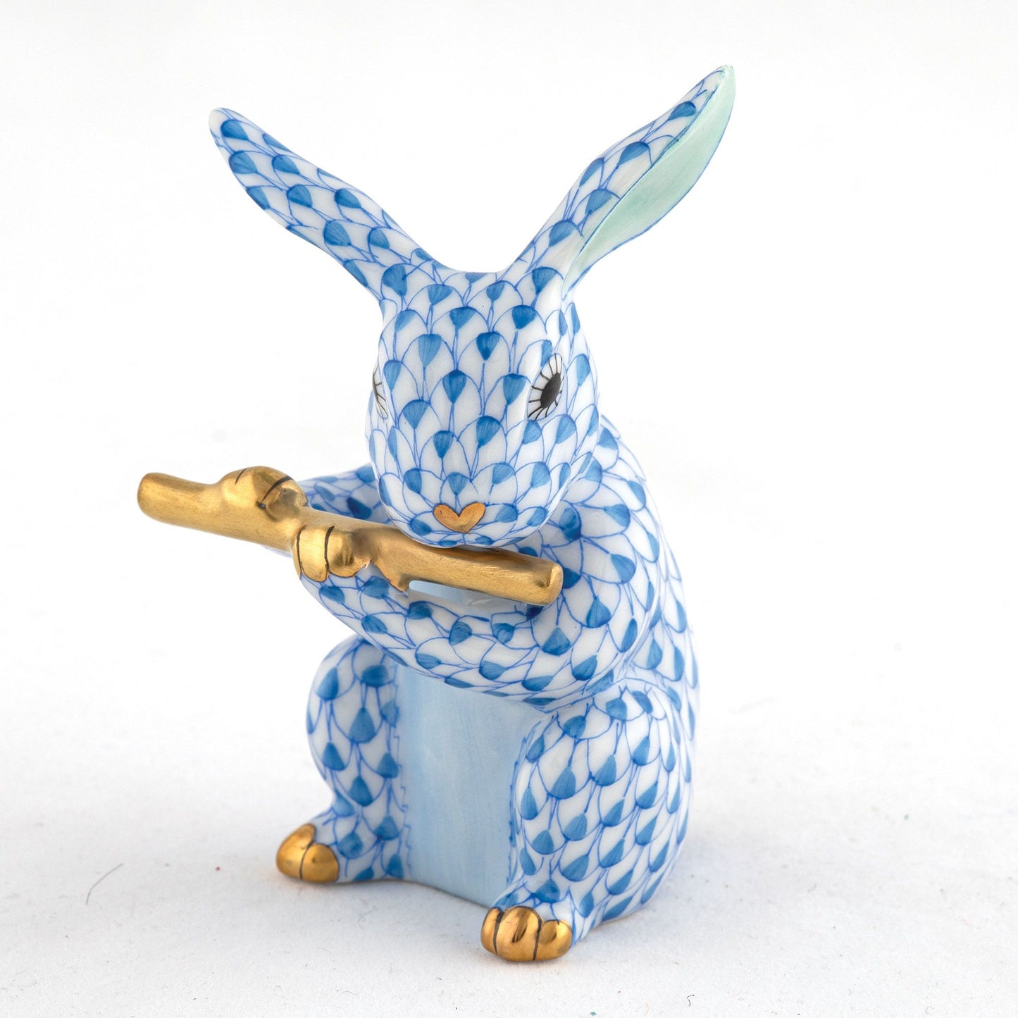 Herend Flute Bunny