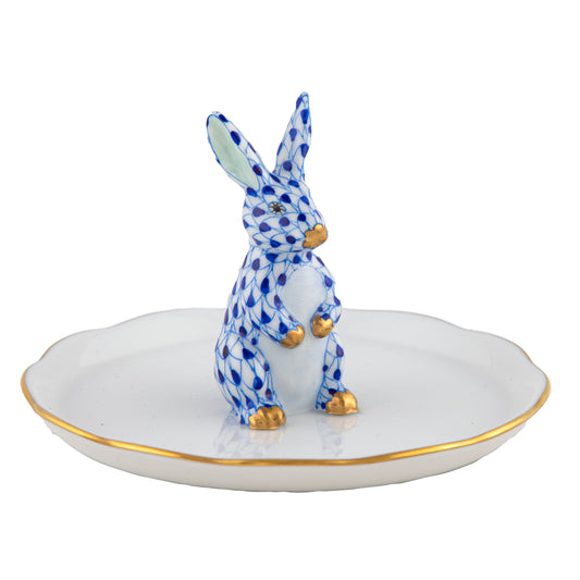 Herend Bunny Ring Holder