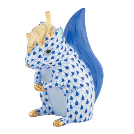 Herend Squirrel with Leaf