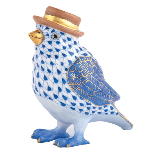 Herend Bird with Hat