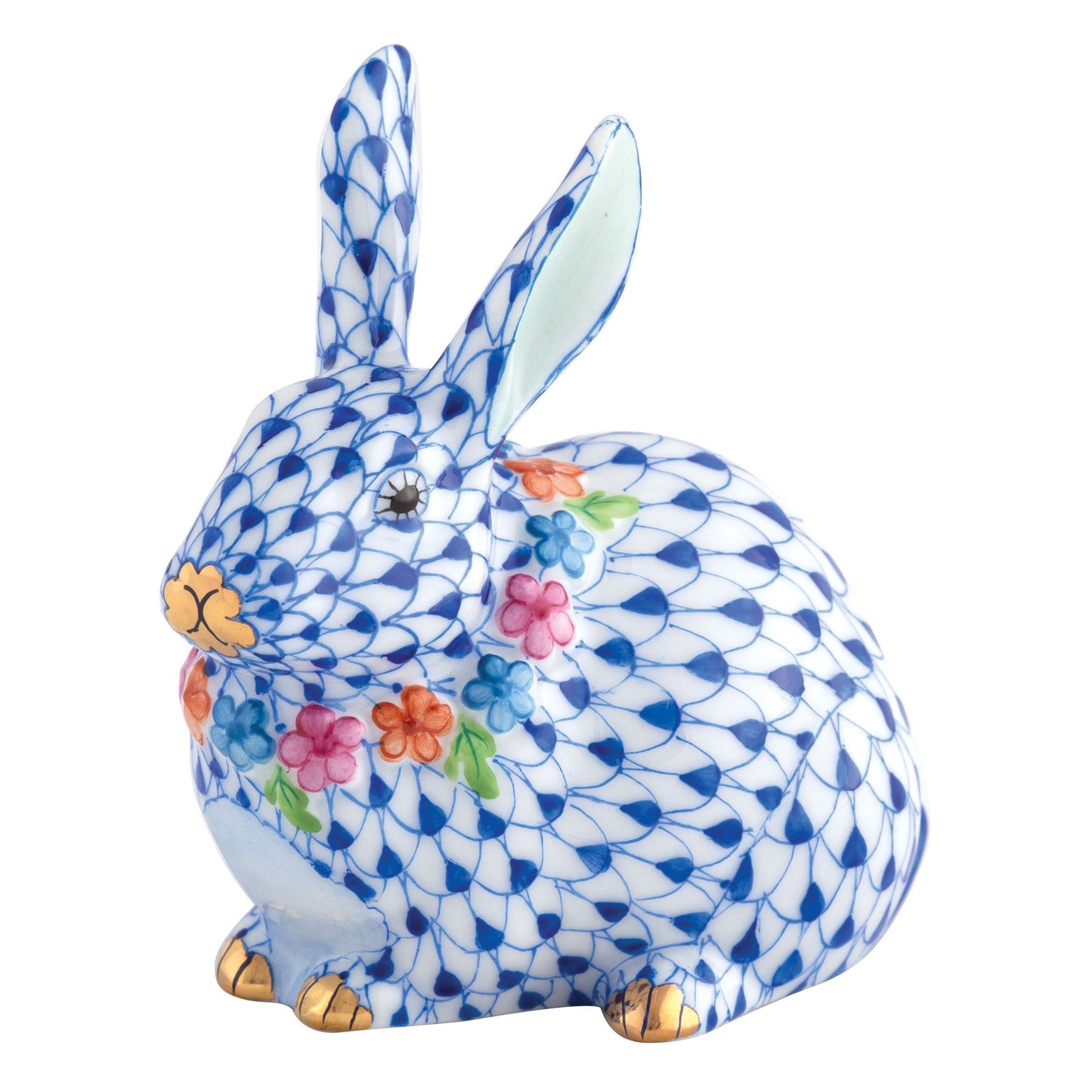 Herend Flower Bunny