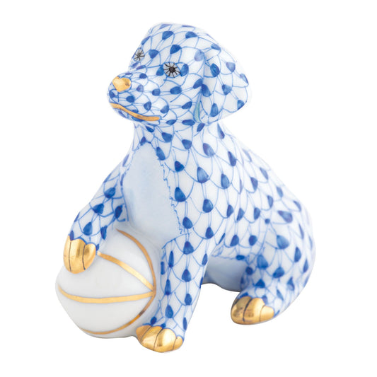 Herend Dog with Ball