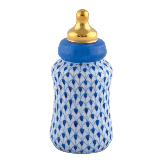 Herend Baby Bottle Green