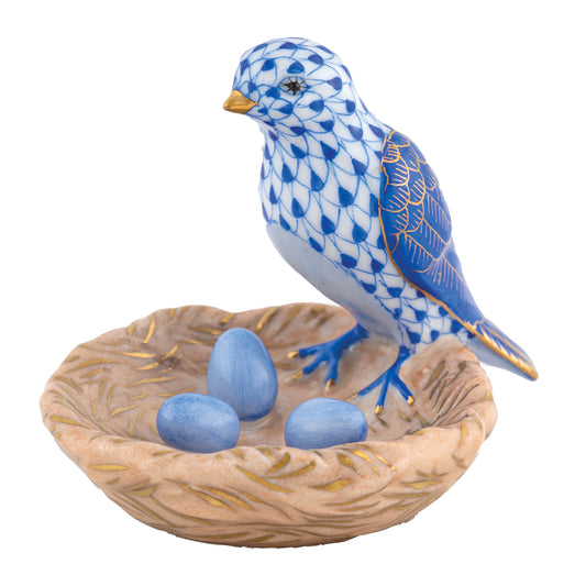Herend Bird with Nest