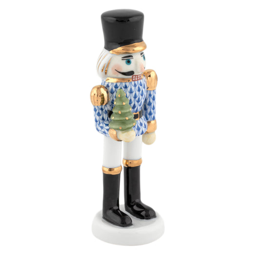 Herend Nutcracker with Christmas Tree