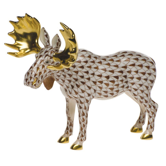 Herend Standing Moose