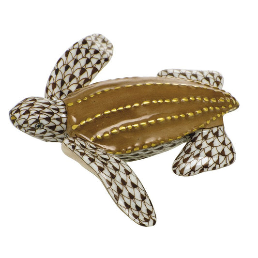 Herend Young Leatherback Turtle