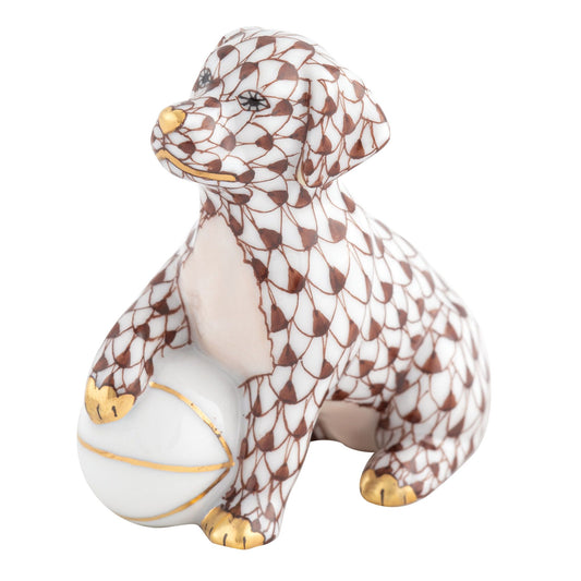 Herend Dog with Ball