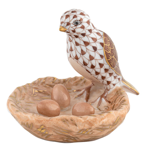 Herend Bird with Nest