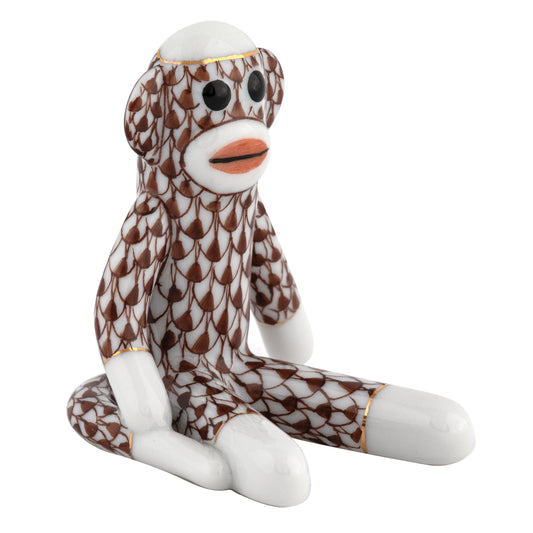 Herend Sock Monkey Chocolate