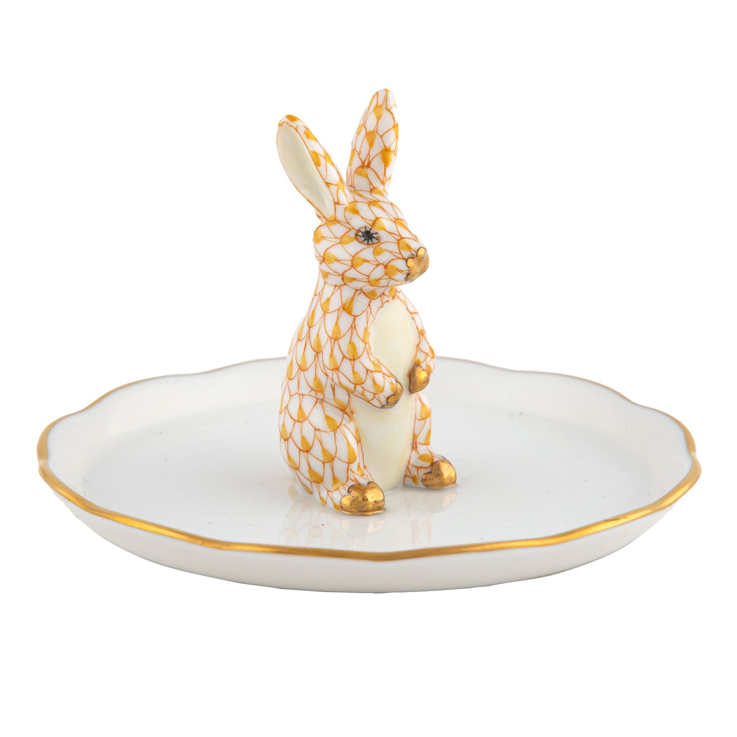 Herend Bunny Ring Holder