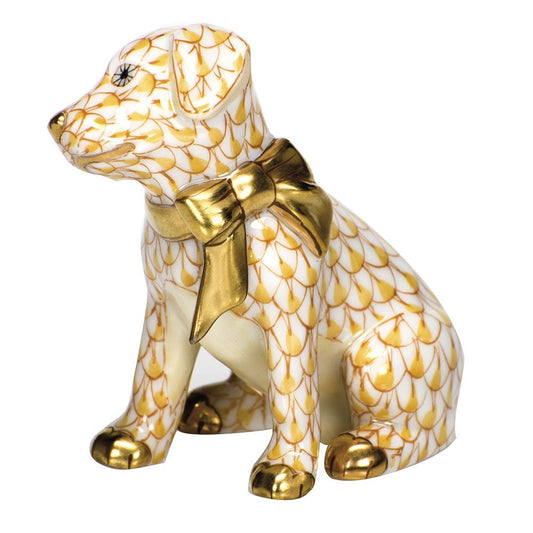 Herend Doggie Dazzle Butterscotch