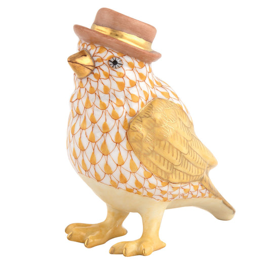 Herend Bird with Hat