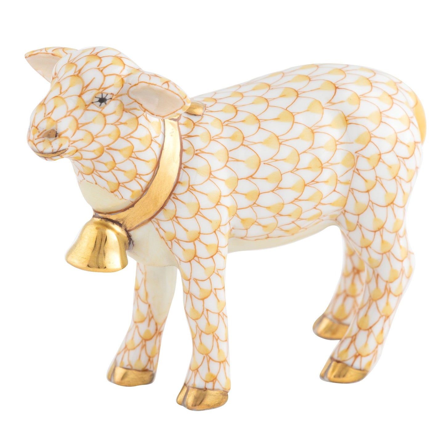 Herend Lamb With Bell Raspberry