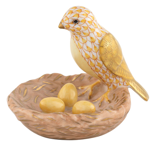Herend Bird with Nest