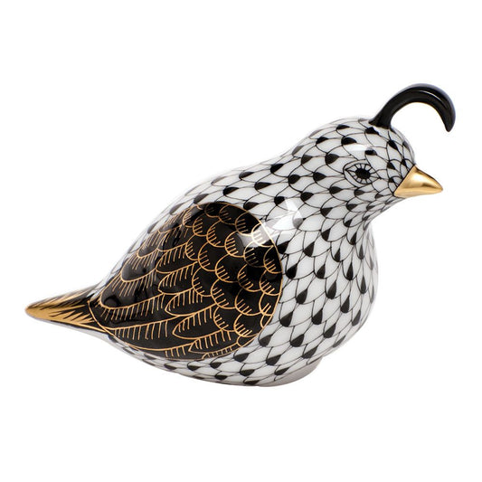Herend California Quail Chocolate