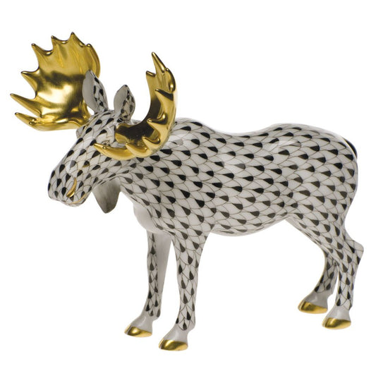 Herend Standing Moose