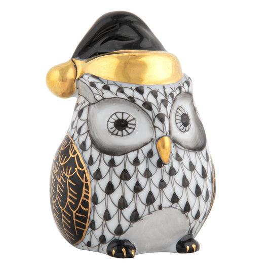 Herend Winter Owl
