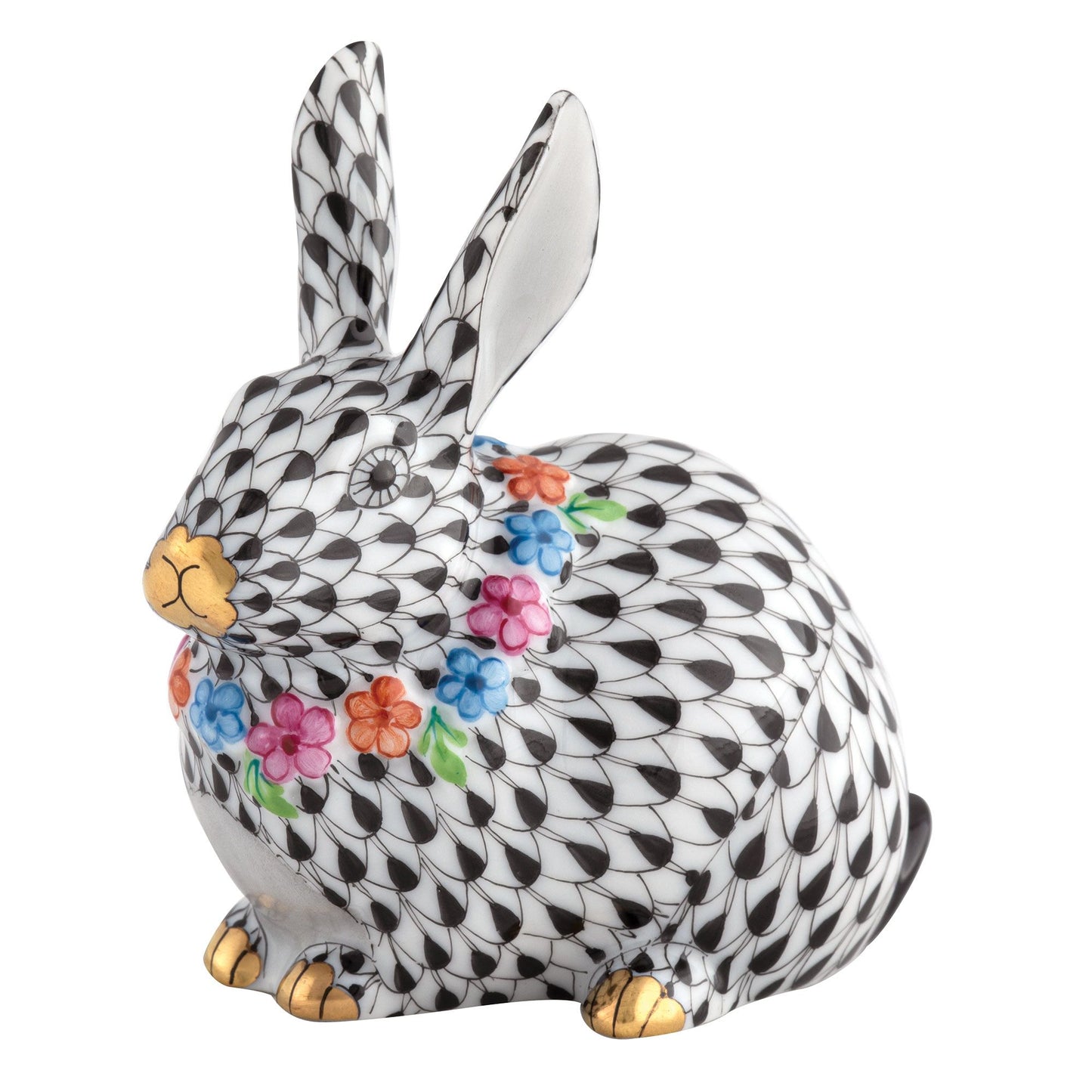 Herend Flower Bunny