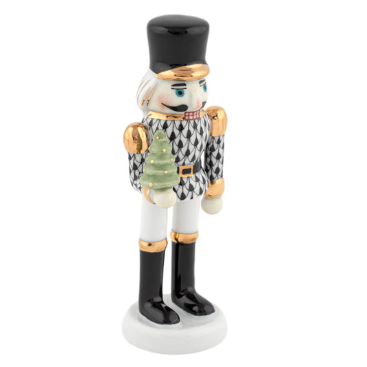 Herend Nutcracker with Christmas Tree