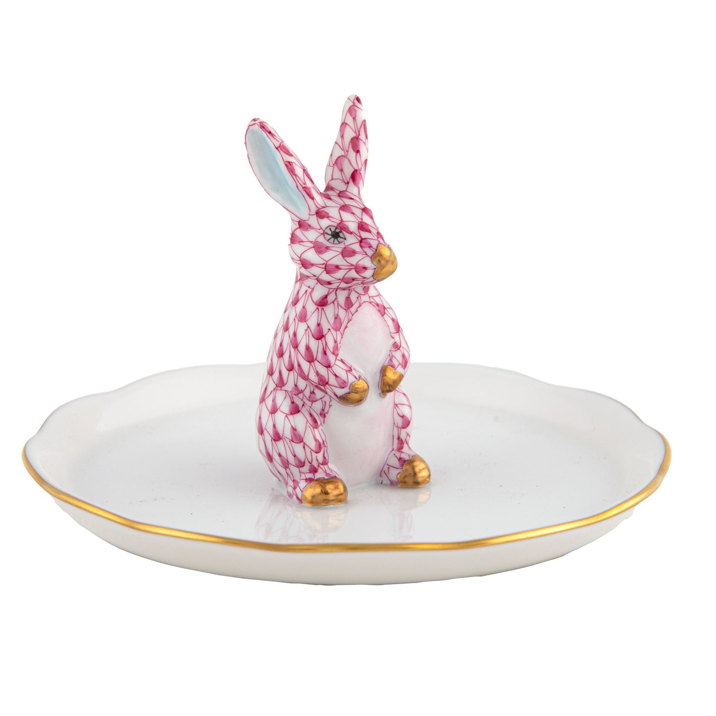 Herend Bunny Ring Holder