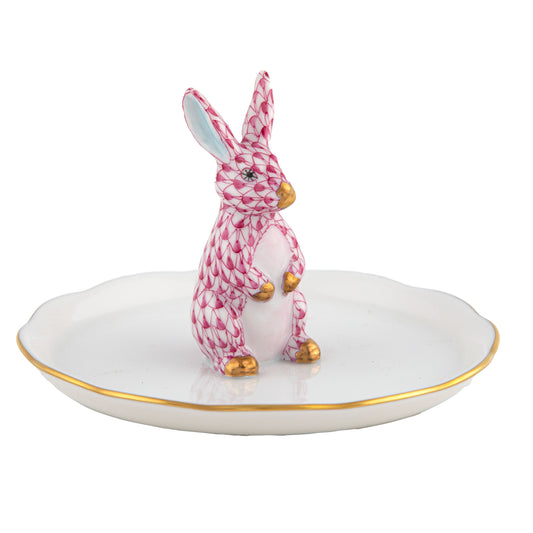Herend Bunny Ring Holder