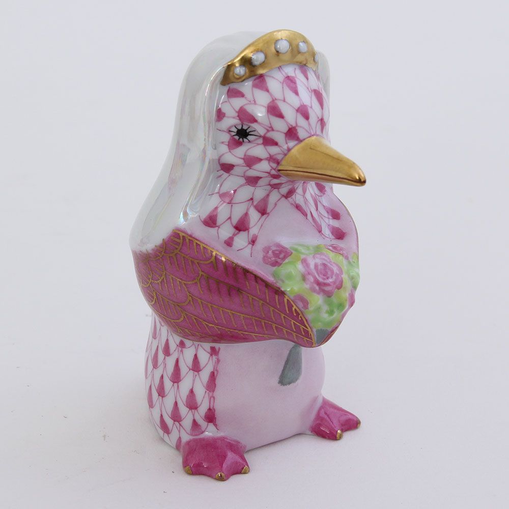 Herend Penguin Bride