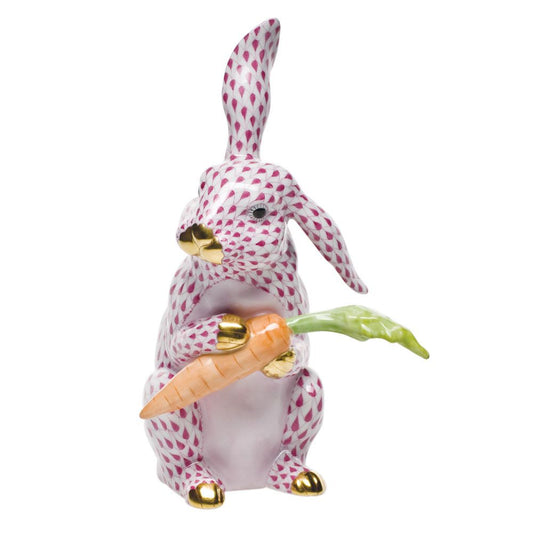 Herend Large Bunny with Carrot