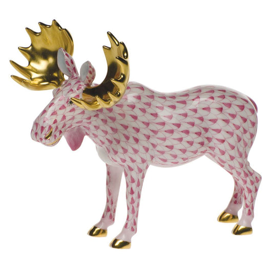 Herend Standing Moose