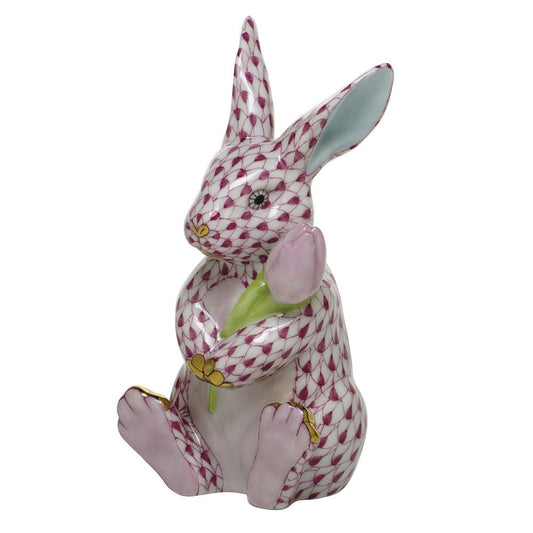 Herend Blossom Bunny Blue