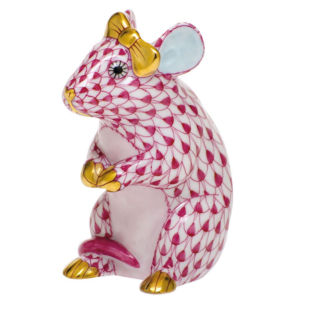 Herend Mouse with a Bow